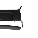 Parachoque dianteiro Central Ford Ka entre 2003 a 2007 - Preto texturizado