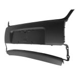 Parachoque dianteiro Central Ford Ka entre 2003 a 2007 - Preto texturizado
