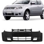 Parachoque dianteiro Ford Ka entre 2008 a 2011 - Preto liso 