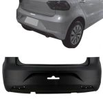 Parachoque dianteiro Fox após 2014 - Preto liso 