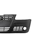 Parachoque dianteiro Gol G4 entre 2006 a 2010 - Preto Texturizado e liso 