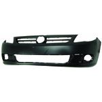 Parachoque dianteiro Gol G5 entre 2009 a 2012 - Preto liso 