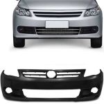 Parachoque dianteiro Gol G5 entre 2009 a 2012 - Preto liso 