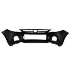 Parachoque dianteiro Gol Rally G5 entre 2009 a 2012 - Preto liso 