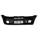 Parachoque dianteiro Palio Weekend entre 2001 a 2005 - Preto texturizado 