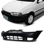 Parachoque dianteiro Palio entre 1996 a 2002 - Preto texturizado