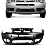 Parachoque dianteiro Palio entre 2005 a 2009 - Preto liso 