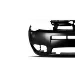 Parachoque dianteiro Palio entre 2005 a 2009 - Preto liso 