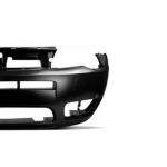 Parachoque dianteiro Palio entre 2005 a 2009 - Preto liso 