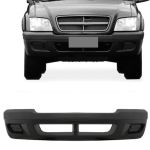Parachoque dianteiro S10 entre 2001 a 2008 - Preto liso 