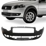 Parachoque dianteiro Strada Trekking entre 2009 a 2012 - Cinza liso