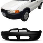 Parachoque dianteiro Strada entre 1999 a 2001 - Preto texturizado 