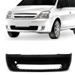 Parachoque dianteiro Meriva entre 2003 a 2012 - Preto liso 
