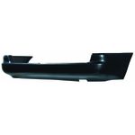 Parachoque traseiro Escort Sw entre 1997 a 2003 - Preto texturizado 