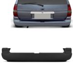 Parachoque traseiro Escort Sw entre 1997 a 2003 - Preto texturizado 