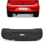 Parachoque traseiro Fox entre 2003 a 2010 - Preto liso 