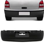 Parachoque traseiro Gol G3 entre 2000 a 2002 (1°fase) - Preto liso 
