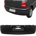 Parachoque traseiro Gol G3 entre 2000 a 2002 - Preto texturizado 