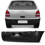 Parachoque traseiro Gol G3 entre 2003 a 2005 (2°fase) - Preto texturizado 
