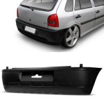 Parachoque traseiro Gol G3 entre 2003 a 2005 (2°fase) - Preto liso