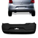 Parachoque traseiro Gol G6 entre 2013 a 2016 - Preto liso 