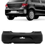 Parachoque traseiro Gol GV entre 2009 a 2012 - Preto liso 