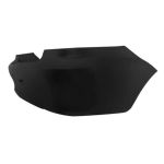 Parachoque traseiro Prisma até 2012 - Preto liso 