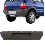 Parachoque traseiro Uno Way entre 2008 a 2011 - Cinza texturizado 