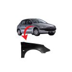 Paralama Do Peugeot 206 98 a 10 Lado Direito