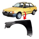 Paralama Escort 1987 a 1992 Lado Esquerdo