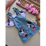 Salopete Jeans Minnie e mickey 