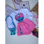Conjunto Stitch laço 