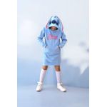 Vestido moletom Stitch 