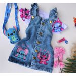 Salopete Jeans Stitch e angel 