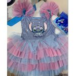 Vestido Tutu Stitch luxo 
