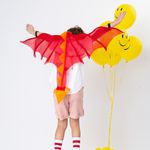 Asa Dragão Aerado Vermelho