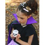 Capa Vampiro Preto e Roxo