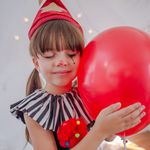 Ombreira Pompom Vermelho