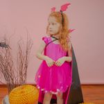 Saia Tule Pompom Pink