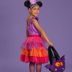 Look Maravilhosa Colorido Halloween
