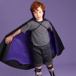 Look Vampiro Roxo Halloween