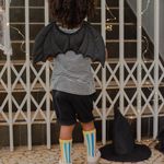 Asa Morcego Baby Preto
