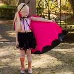 Capa Vampiro Preto e Rosa