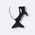 Mochila Baleia Orca Preto e Branco