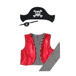 Kit Pirata Vermelho