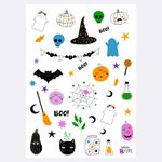 Tattoo Temporária Halloween poções mágicas