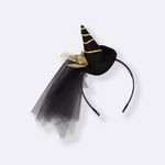 Tiara chapéu de bruxa