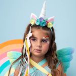 Tiara Unicórnio Rainbow
