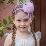 Tiara Aranha Lilás