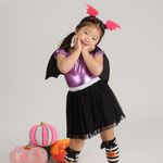 Asa Morcego Baby Preto